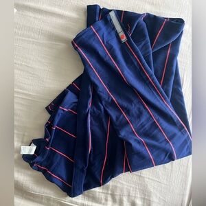 Lululemon Athletica Blue Top with Red Accents